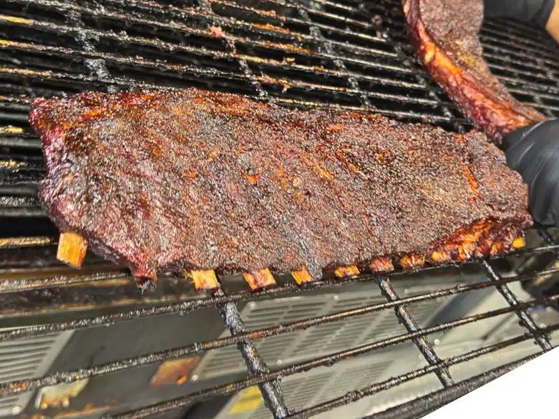 spare ribs juicy pulled pork